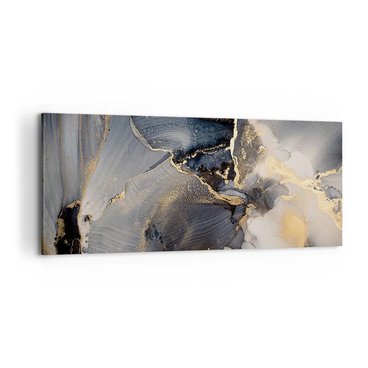 Canvastavla - Bild på duk - En stens liv - 100x40 cm