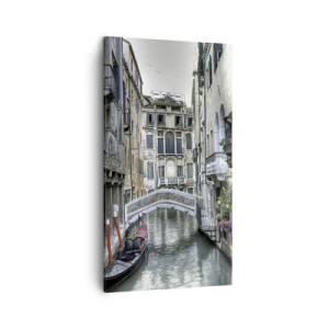 Canvastavla - Bild på duk - Tyst begrundan sedan några sekel - 45x80 cm