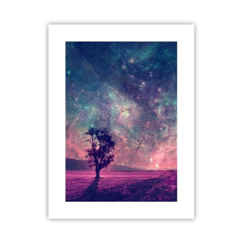 Affisch - Under magisk himmel - 30x40 cm