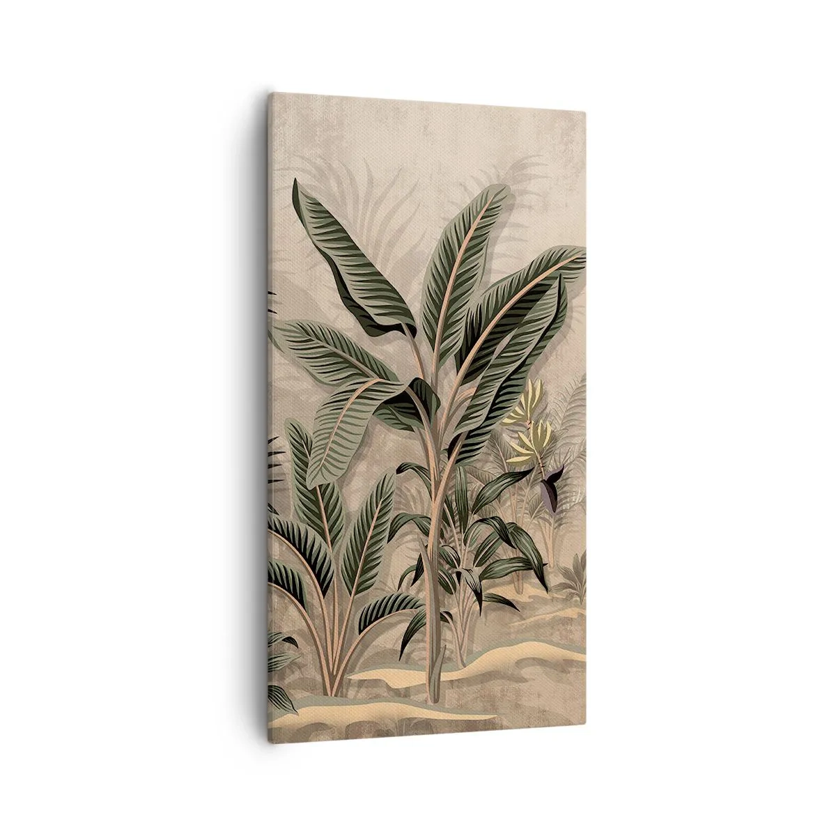 Canvastavla - Bild på duk - Bild i kolonial stil - 55x100 cm