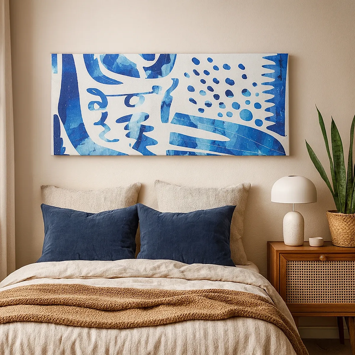 Canvastavla - Bild på duk - Tillbaka till rötterna - 30x30 cm