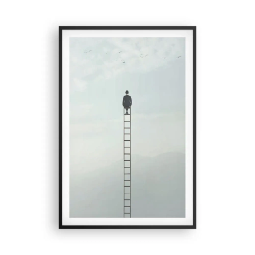 Affisch i svart ram - Var över det - 61x91 cm