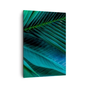Canvastavla - Bild på duk - Grönskans anatomi - 50x70 cm