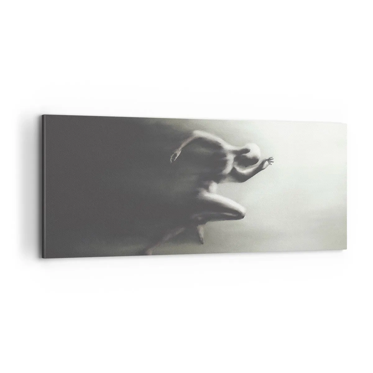 Canvastavla - Bild på duk - Omöjlig att stoppa - 100x40 cm