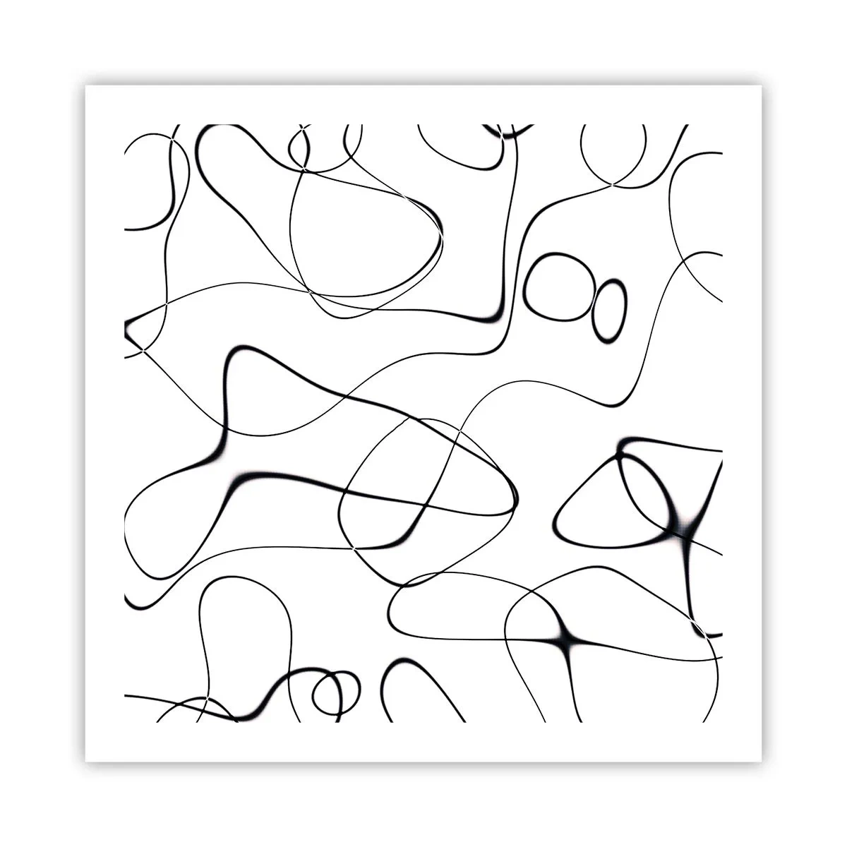 Affisch - Livets stigar, ödets tur - 60x60 cm