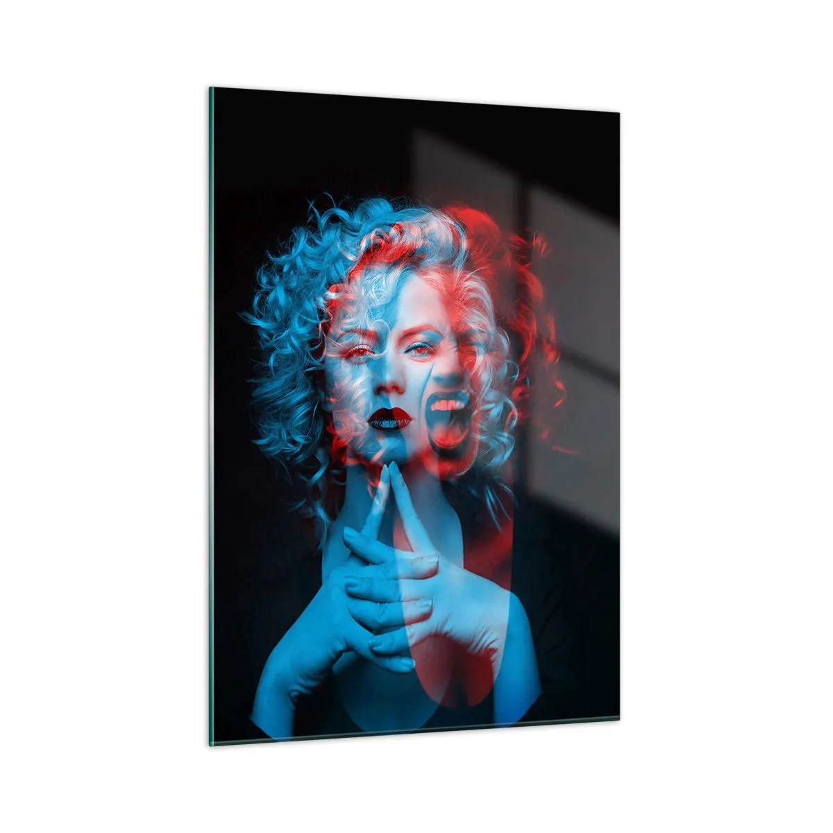 Glastavla - Bild på glas - Alter ego - 50x70 cm