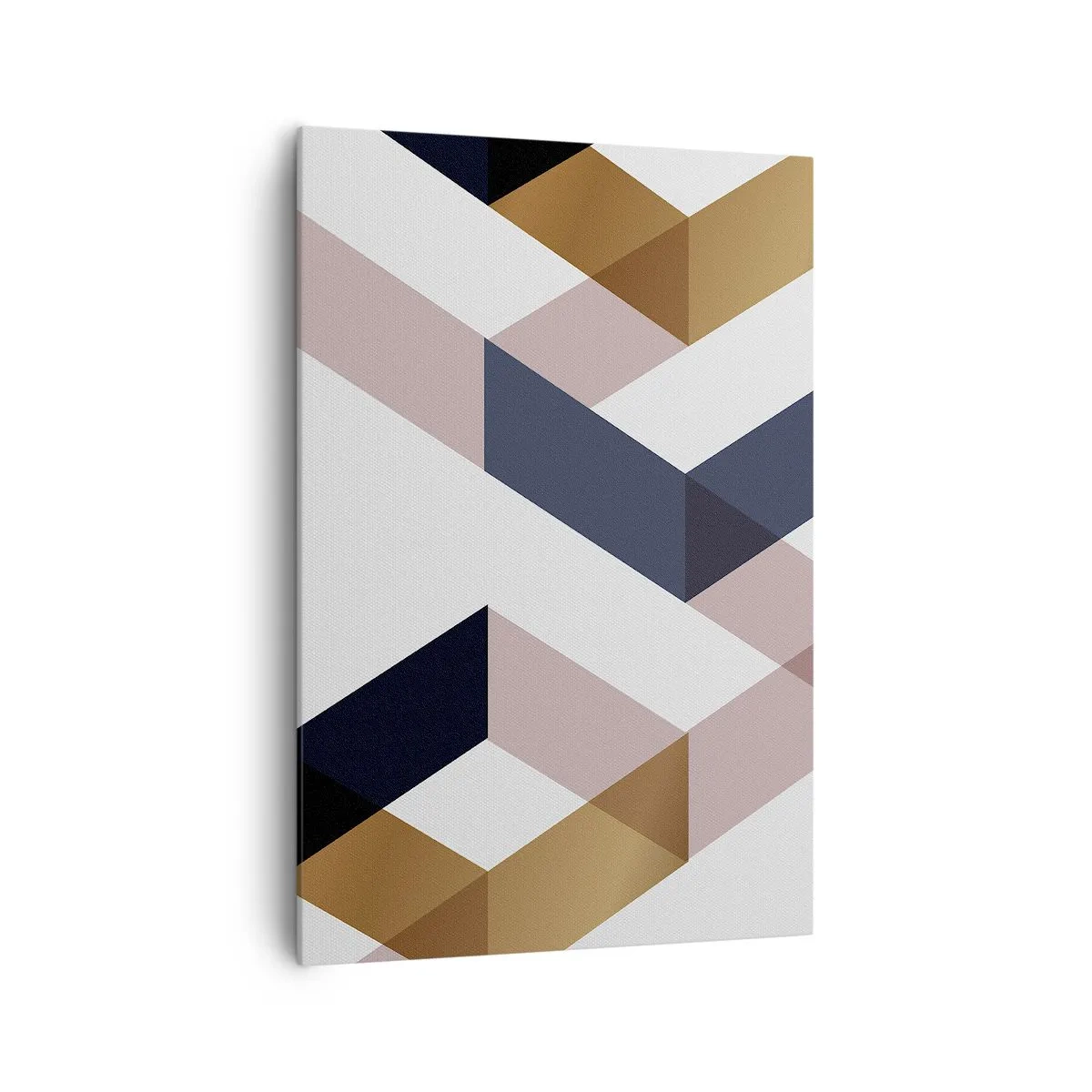 Canvastavla - Bild på duk - Plan och vinklar - 70x100 cm