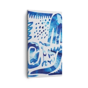 Canvastavla - Bild på duk - Tillbaka till rötterna - 45x80 cm