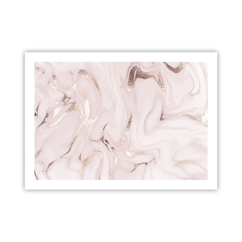 Affisch - Rosa raseri - 70x50 cm