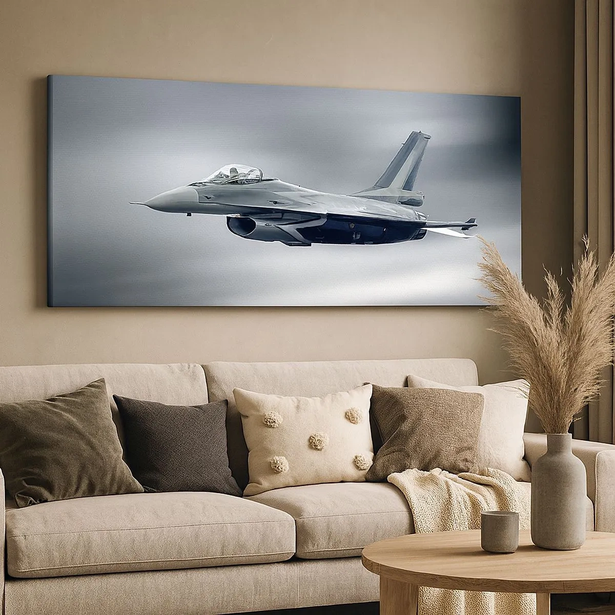 Canvastavla - Bild på duk - Utmanar du? - 100x40 cm