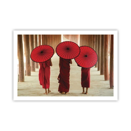 Affisch - På väg mot Rena landet - 91x61 cm