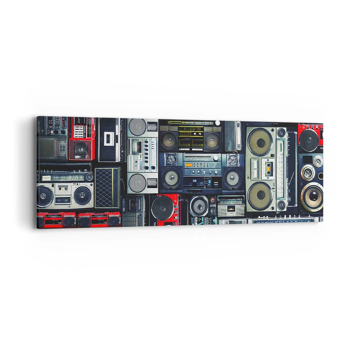 Canvastavla - Bild på duk - Längtan efter 80-talet - 90x30 cm