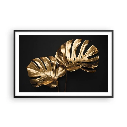 Affisch i svart ram - Naturens skatter - 91x61 cm