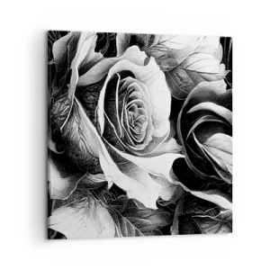 Canvastavla - Bild på duk - Alltid drottningen - 50x50 cm