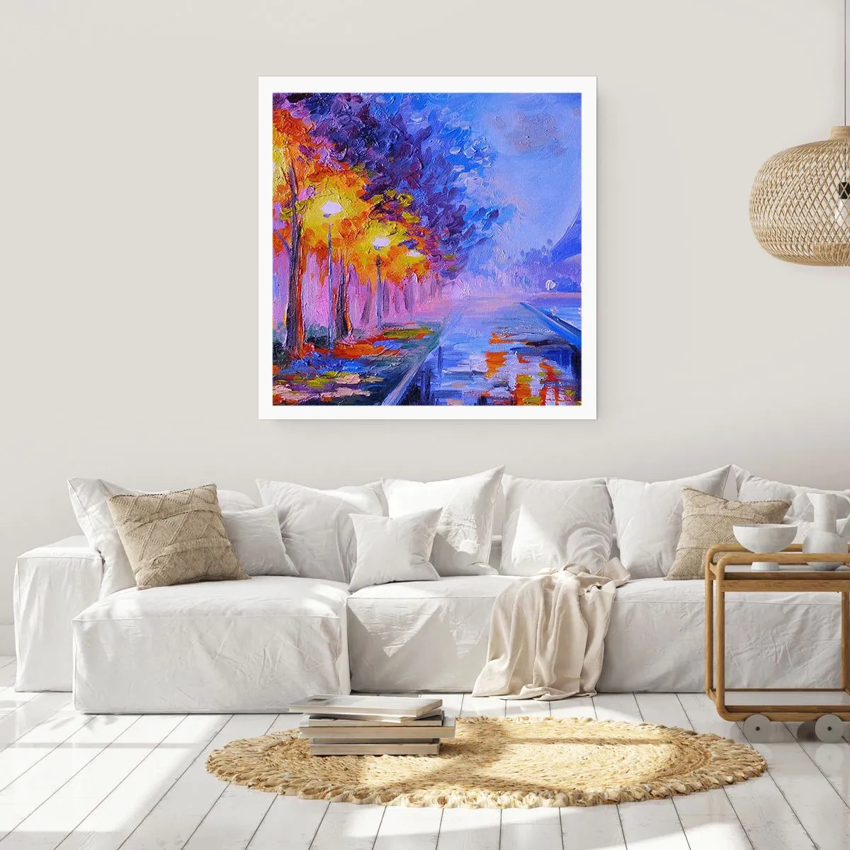 Affisch - Drömpromenad - 50x50 cm