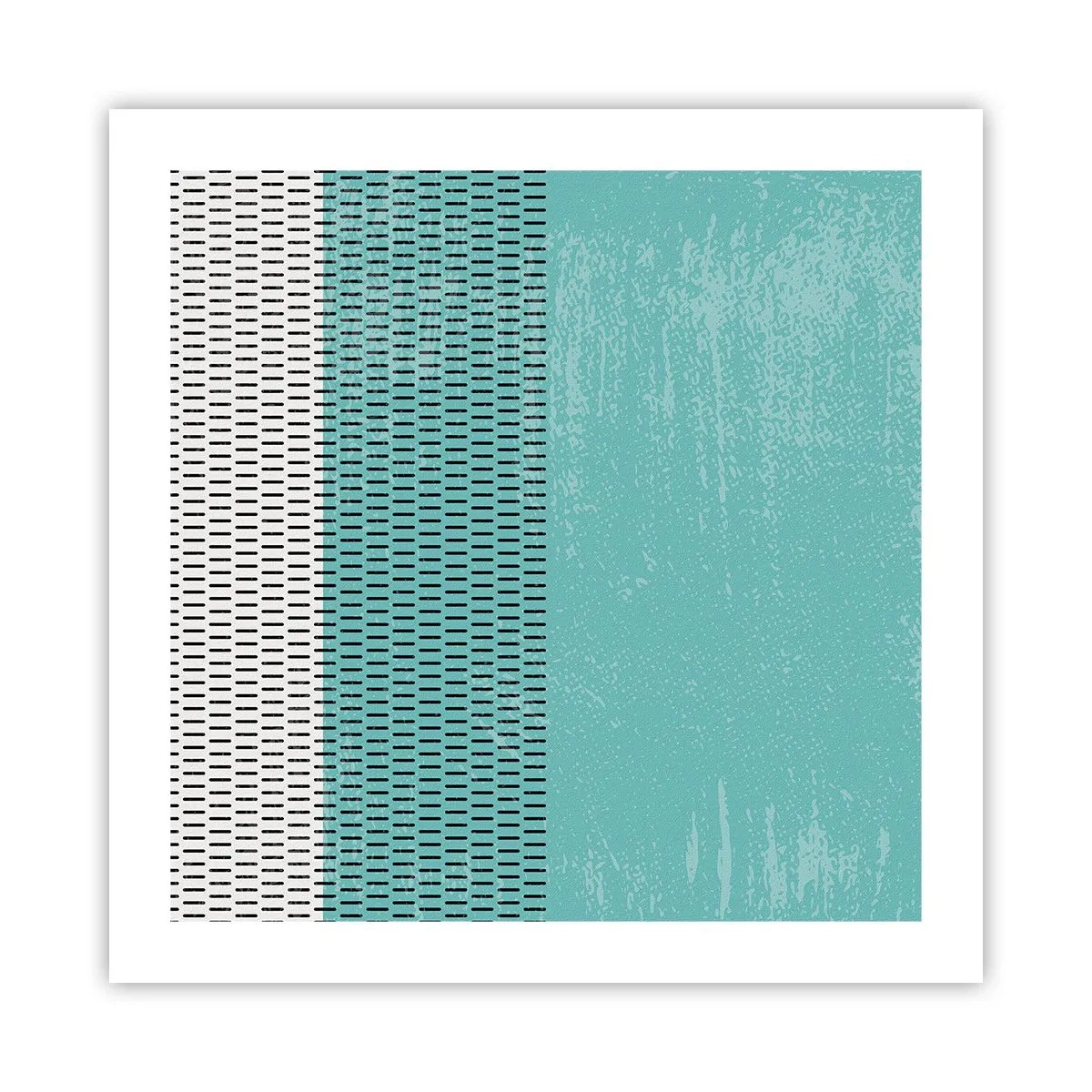 Affisch - Balanserad komposition - 50x50 cm