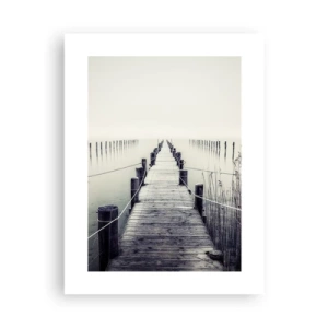 Affisch - Fördjupa dig i frid - 30x40 cm