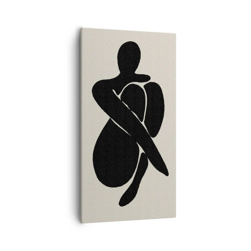 Canvastavla - Bild på duk - I min egen famn - 55x100 cm