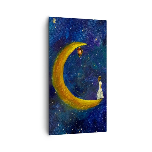 Canvastavla - Bild på duk - Världens skrik - 55x100 cm