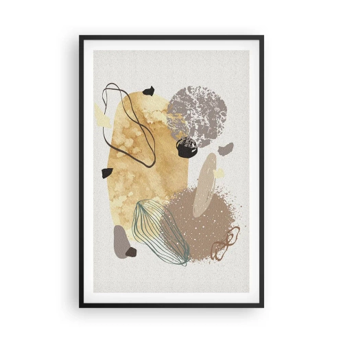 Affisch i svart ram - Olika former - 61x91 cm