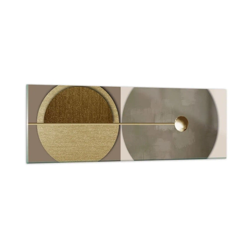 Glastavla - Bild på glas - Perfekt balans - 90x30 cm