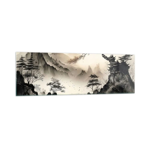 Glastavla - Bild på glas - Orientens unika charm - 160x50 cm