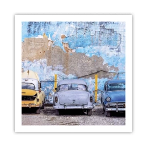 Affisch - Veteranmöte - 60x60 cm