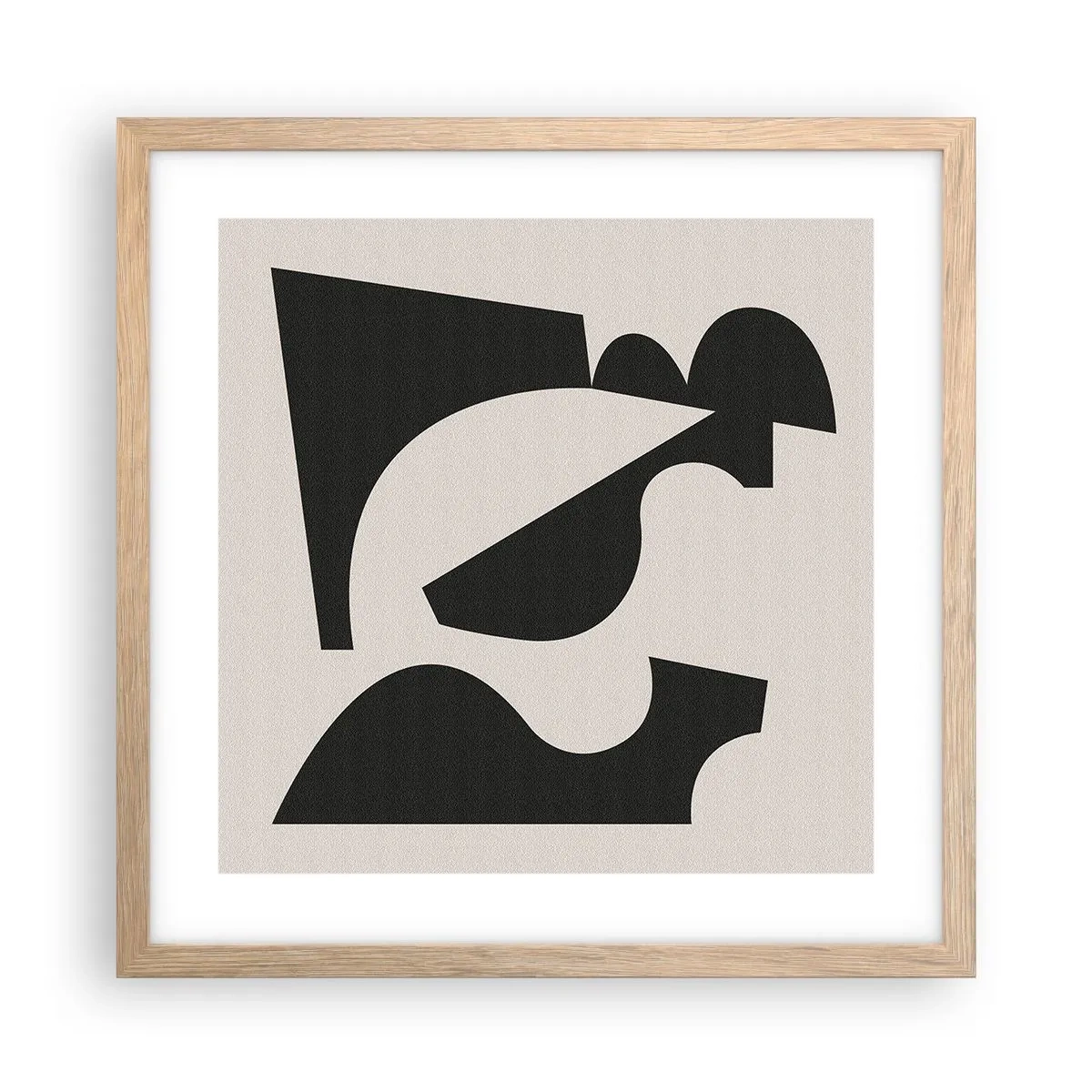 Affisch i ram av ljusek - För självmontering - 40x40 cm