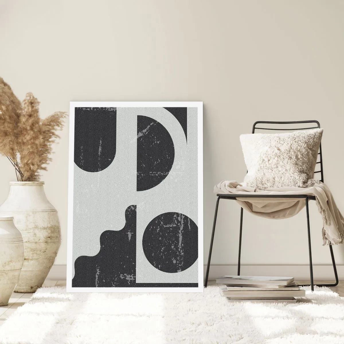 Affisch - Komposition ovanför och under - 70x100 cm