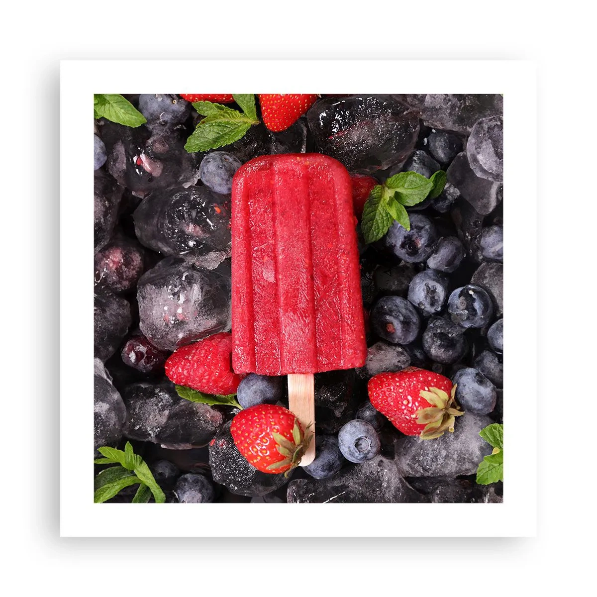 Affisch - En smak av varm sommar - 50x50 cm
