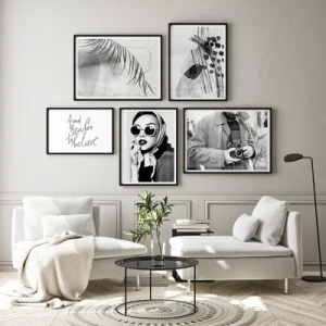 Black and white no. 1 - Inspiration till vardagsrummet