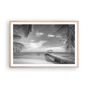 Affisch i ram av ljusek - Minne eller dröm? - 91x61 cm