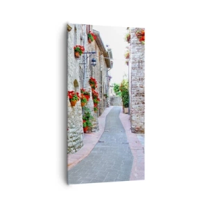 Canvastavla - Bild på duk - Italiensk stämning - 65x120 cm