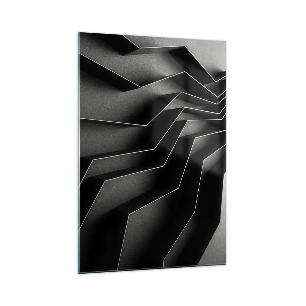 Glastavla - Bild på glas - Rumslig ordning - 70x100 cm