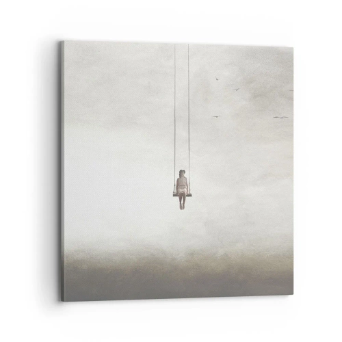 Canvastavla - Bild på duk - Barn i oss - 70x70 cm
