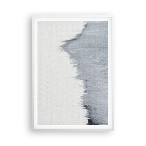 Affisch i vit ram - Mystisk skiva - 70x100 cm