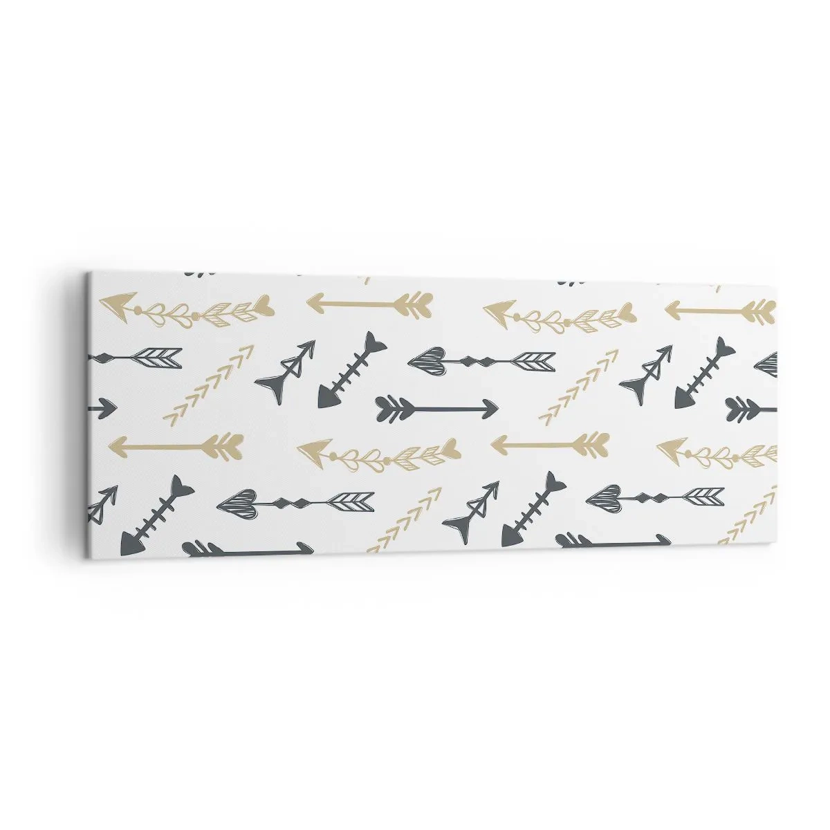 Canvastavla - Bild på duk - Pilbågsskyttens sömn - 140x50 cm