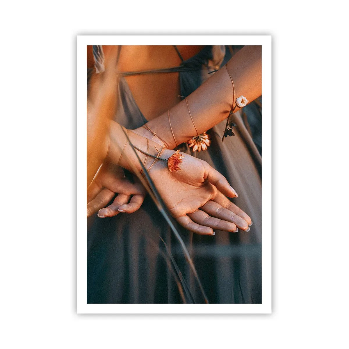 Affisch - Bunden till naturen - 70x100 cm