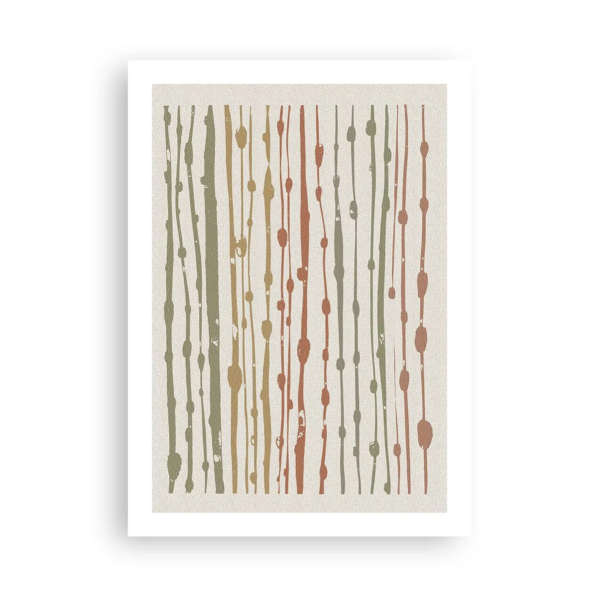 Affisch - Musikalisk färgnotation - 50x70 cm