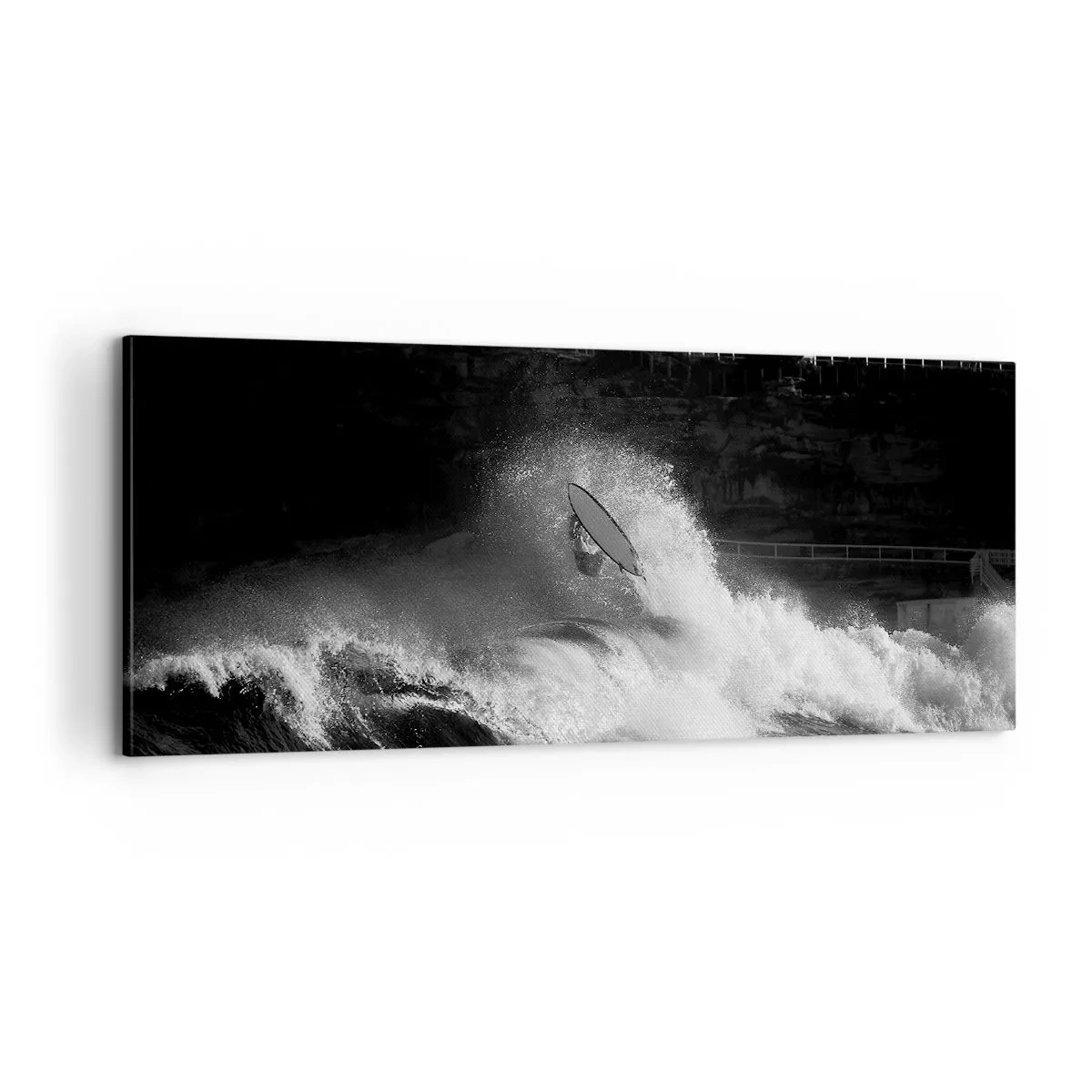 Canvastavla - Bild på duk - Utmaning accepterad! - 100x40 cm