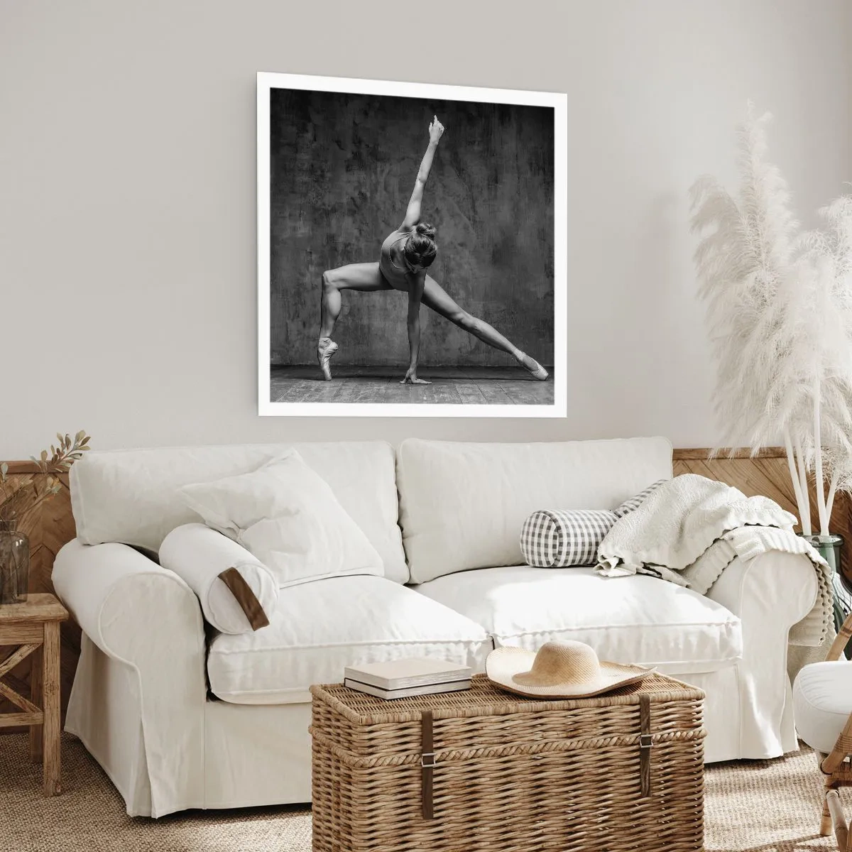 Affisch - Balansens ideal - 60x60 cm