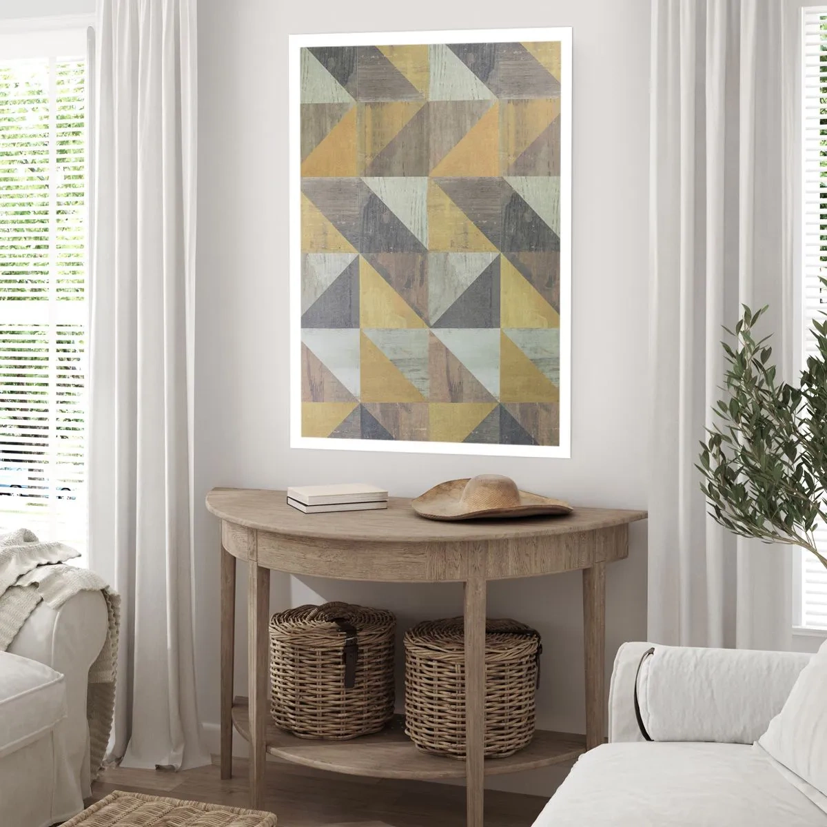 Affisch - Under triangelns vinkel - 61x91 cm