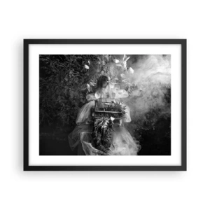 Affisch i svart ram - Bara Moder - Natur - 50x40 cm