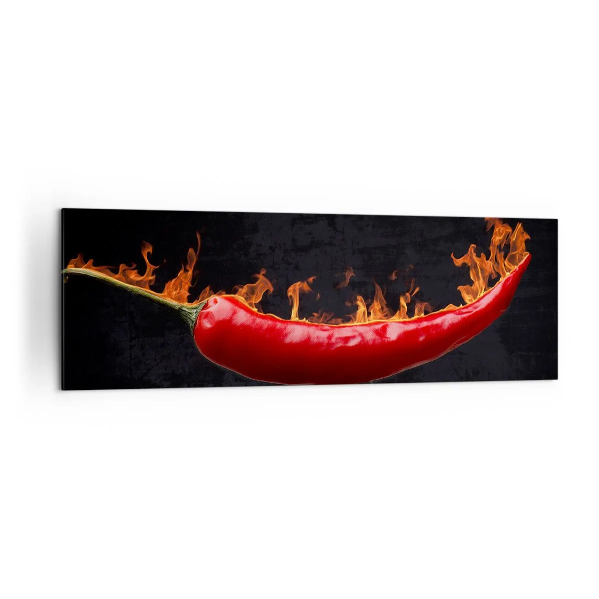 Canvastavla - Bild på duk - Helvetiskt tilltugg - 160x50 cm