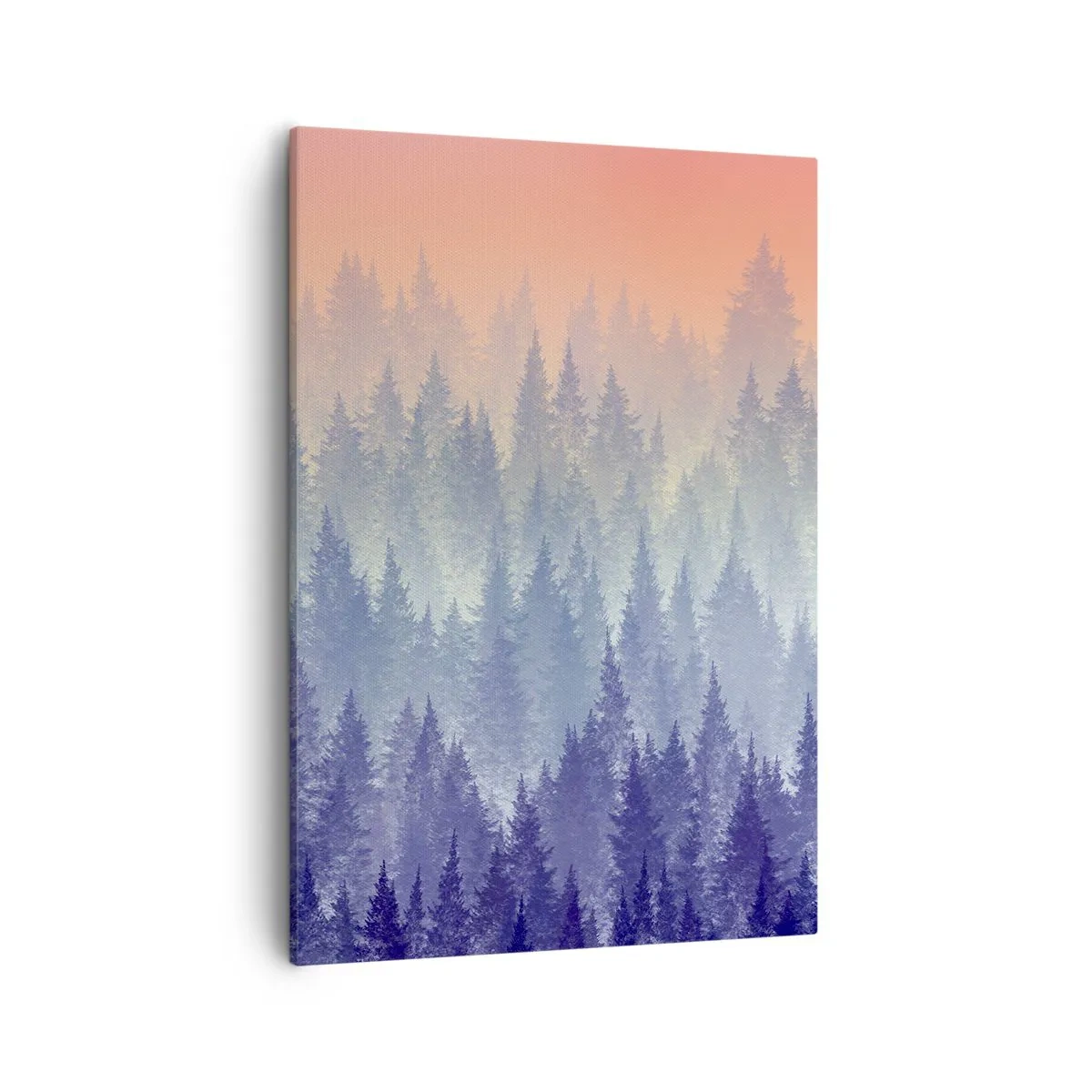 Canvastavla - Bild på duk - Högt, högre, upp till himlen - 50x70 cm