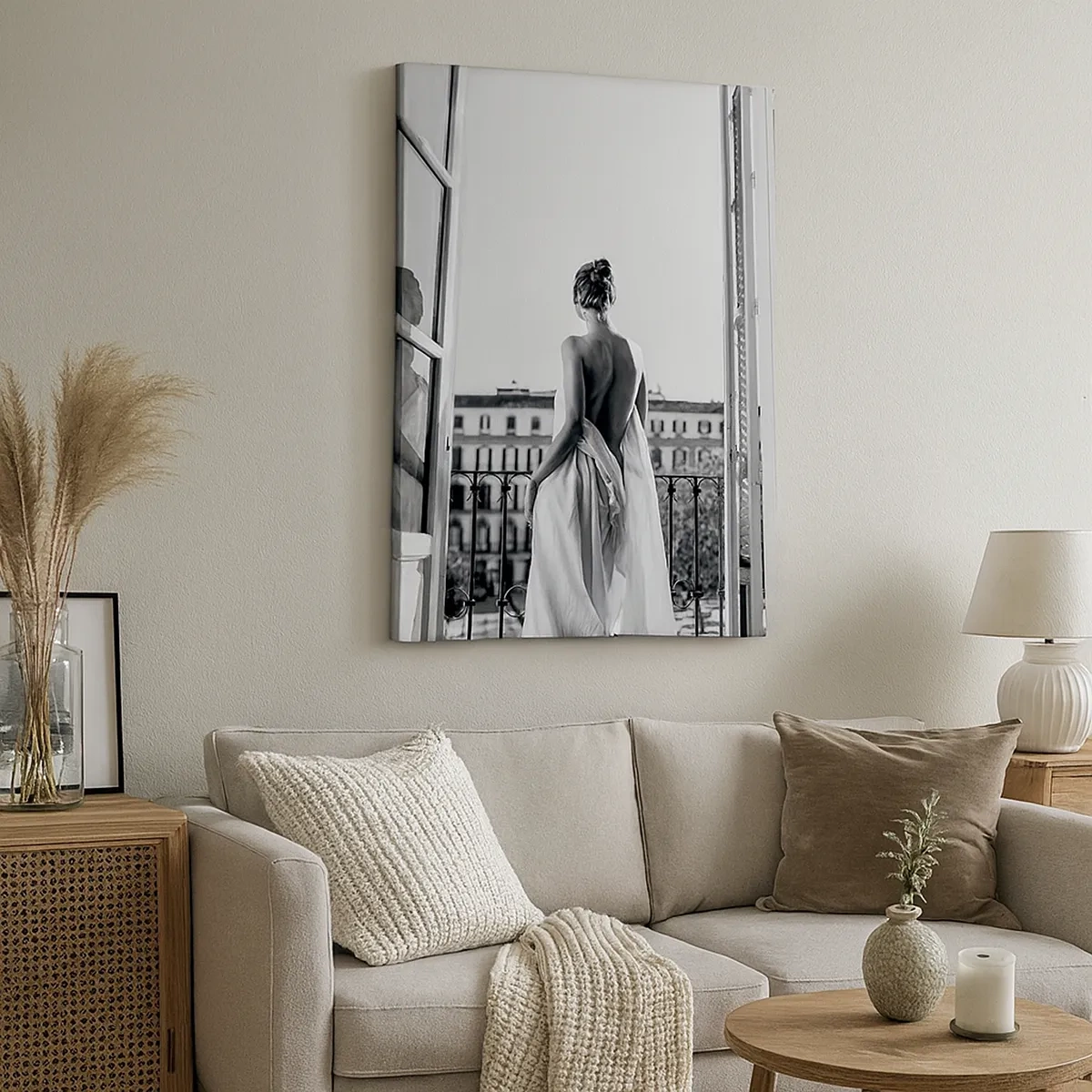 Canvastavla - Bild på duk - Sinnen vaknar - 50x70 cm