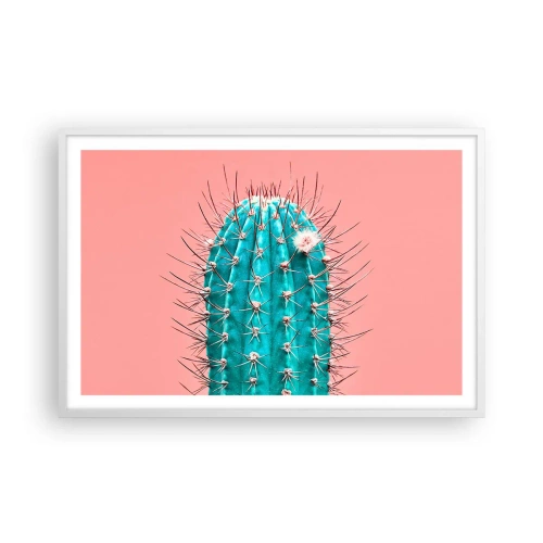 Affisch i vit ram - Titta bara - 91x61 cm