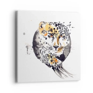 Canvastavla - Bild på duk - Farlig skönhet - 40x40 cm