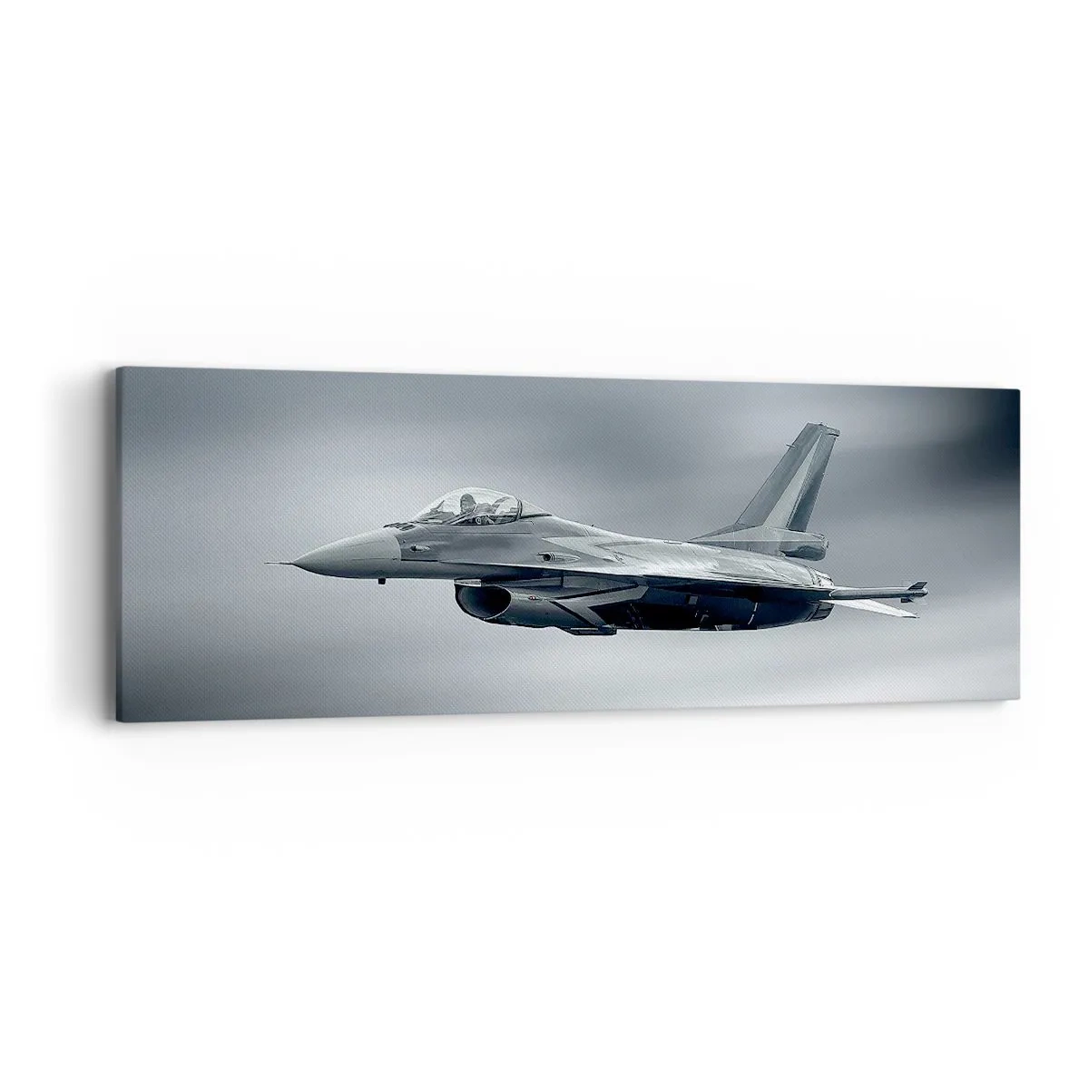 Canvastavla - Bild på duk - Utmanar du? - 90x30 cm