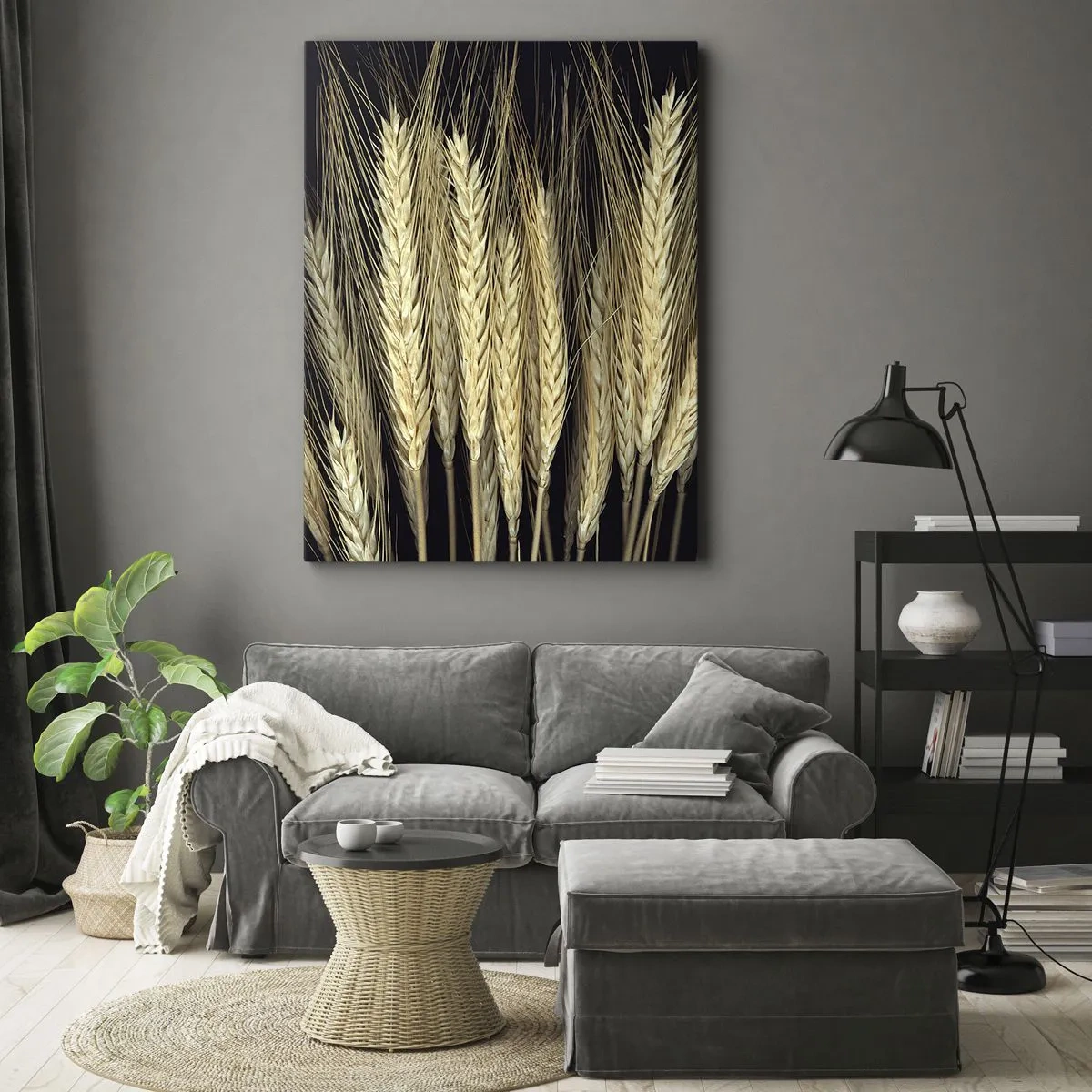 Canvastavla - Bild på duk - Rustik magi - 50x70 cm